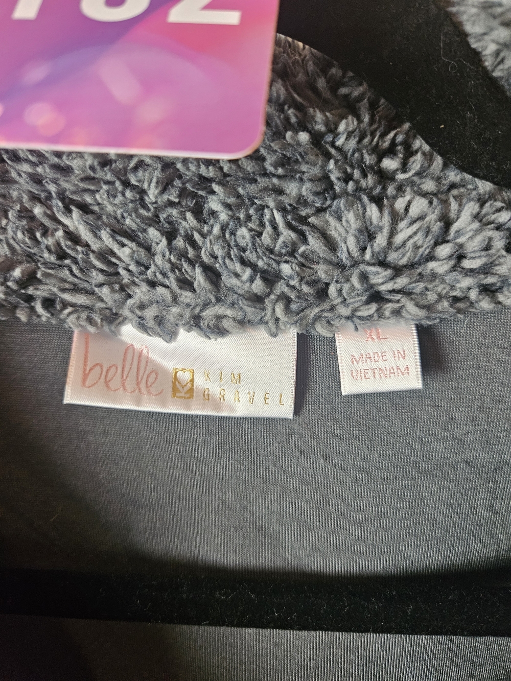 Cozy Plush Button-Front Jacket - Gray - Picture 4 of 4